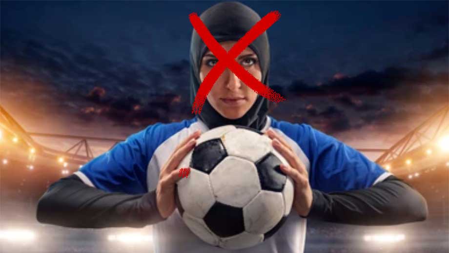 Högsta domstolens beslut: Inga hijaber på fotbollsplan
