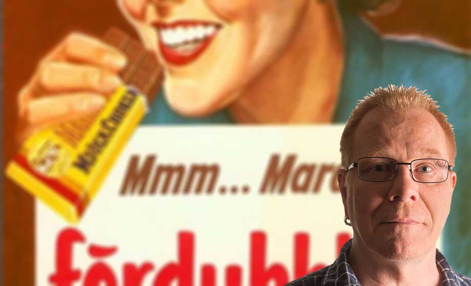 Mmm… jag fortsätter äta Marabous choklad