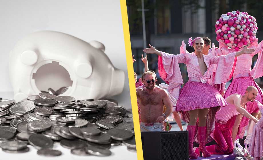 Krisande kommun tar ur reservkassa för att finansiera Pride