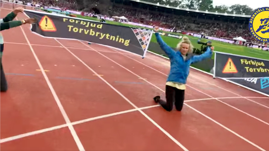 Klimatextremister saboterade löpartävling