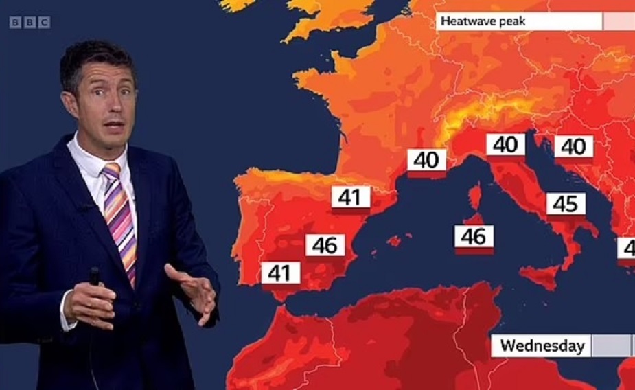 Kritik mot vilseledande väderkartor