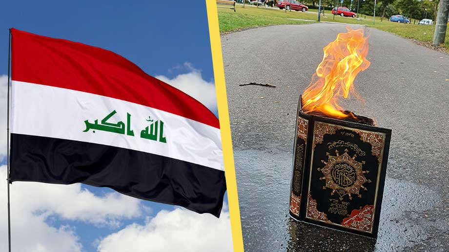 Irak bryter kontakten med Sverige efter islamkritik