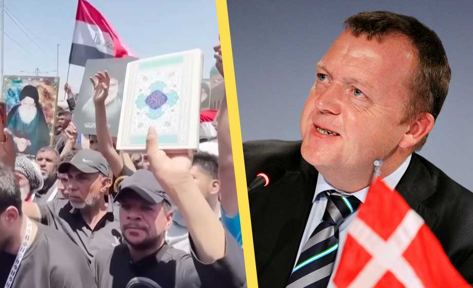 Danmark öppnar för förbud mot koranbränning