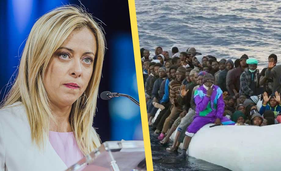 Meloni öppnar för mer migration: ”Europa och Italien behöver invandring”
