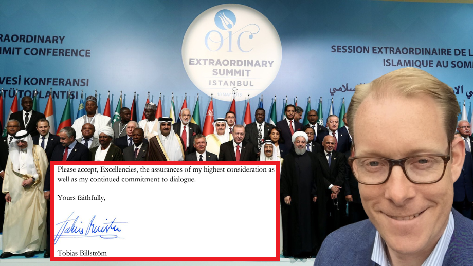 Läs Tidöregeringens smöriga brev till muslimska världen – öppnar för lagändring