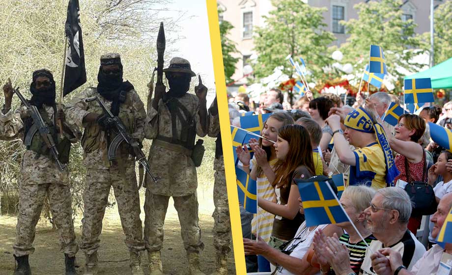 Militant grupp: ”Sök efter varje svensk”