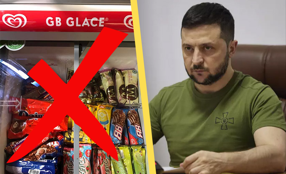 Zelenskyjs nya krav: Bojkotta GB-glass