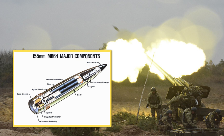 Här är kluster-granaten som USA skickar till Ukraina