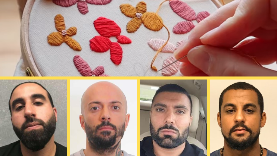 Gängledarna som vägrar brodera tavlor i fängelset