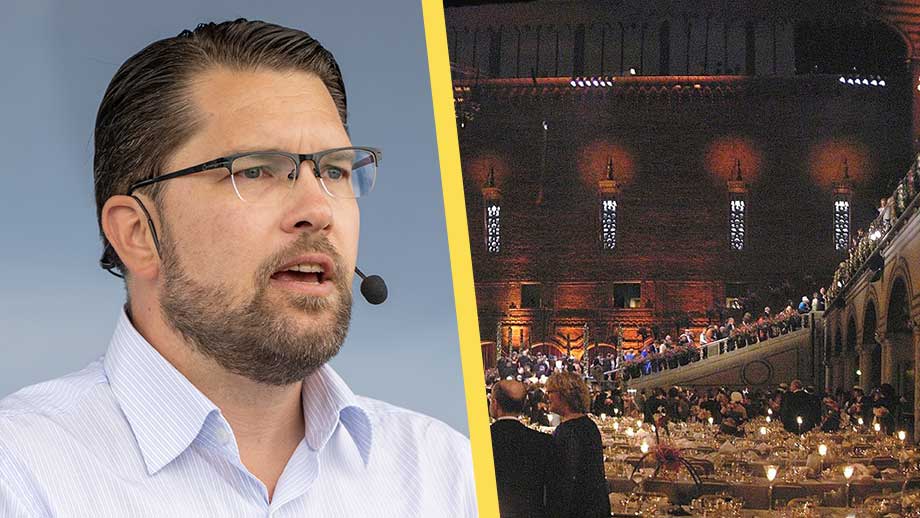 Åkesson får komma på årets Nobelfest men nobbar: ”Jag är upptagen den dagen”