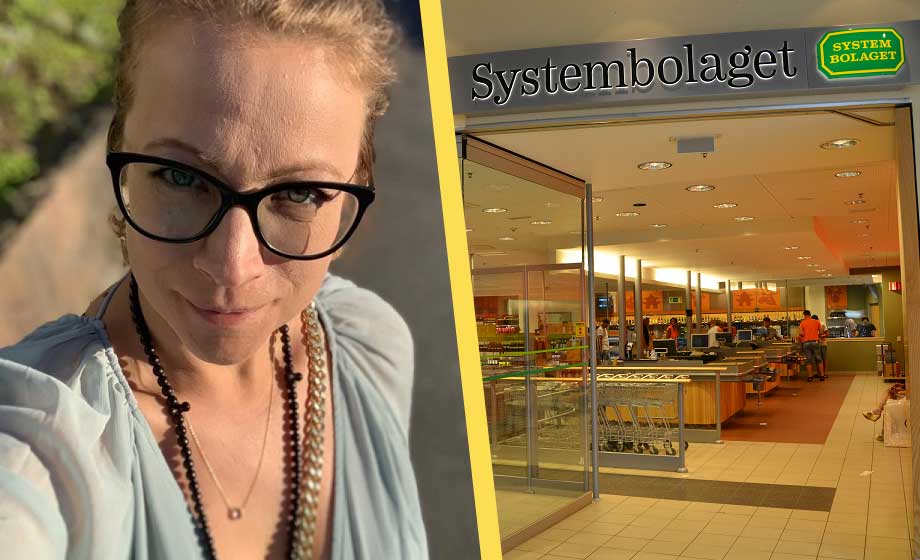 Sjukskriven rektor sitter i kassan på Systembolaget