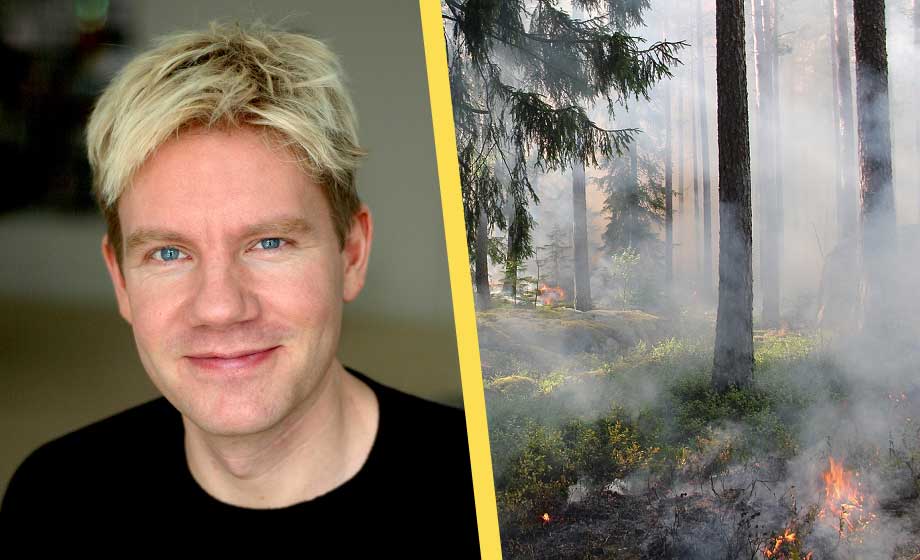 Forskare: Klimatförändringar har inte satt eld på världen