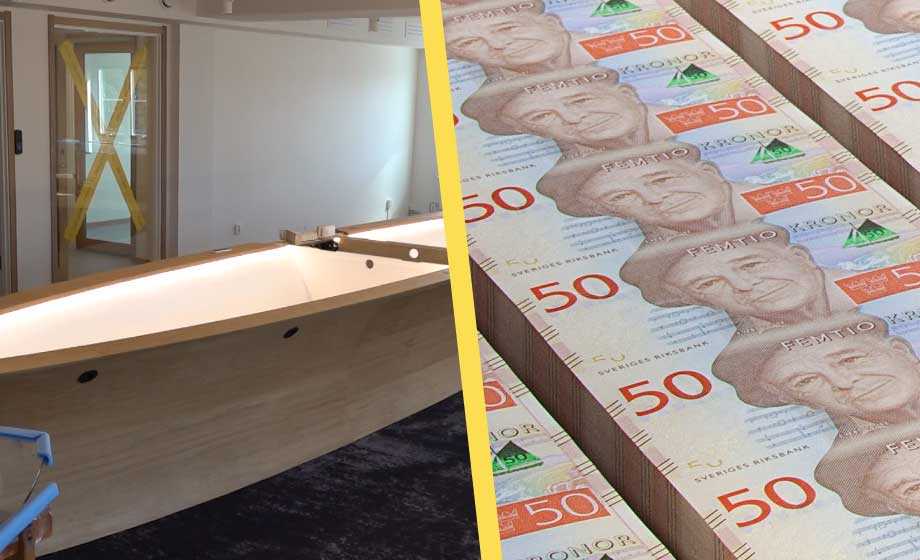 Kommun köpte in bord för 760 000 kronor – SD rasar