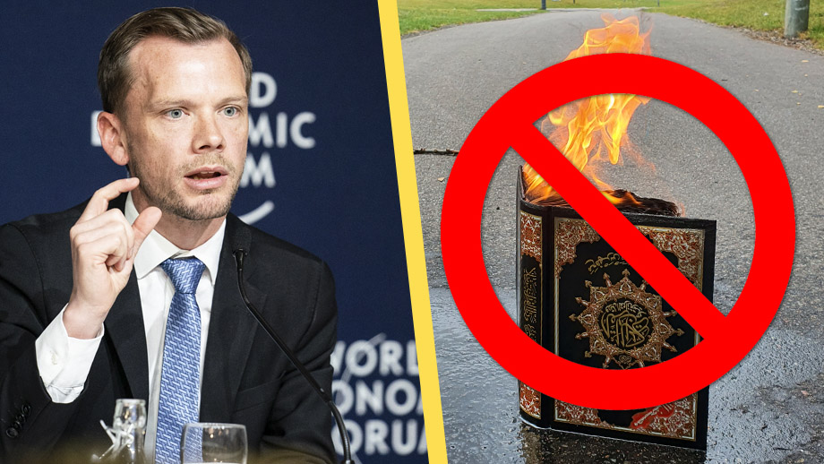Danmark ger efter för terrorhot – förbjuder koranbränningar