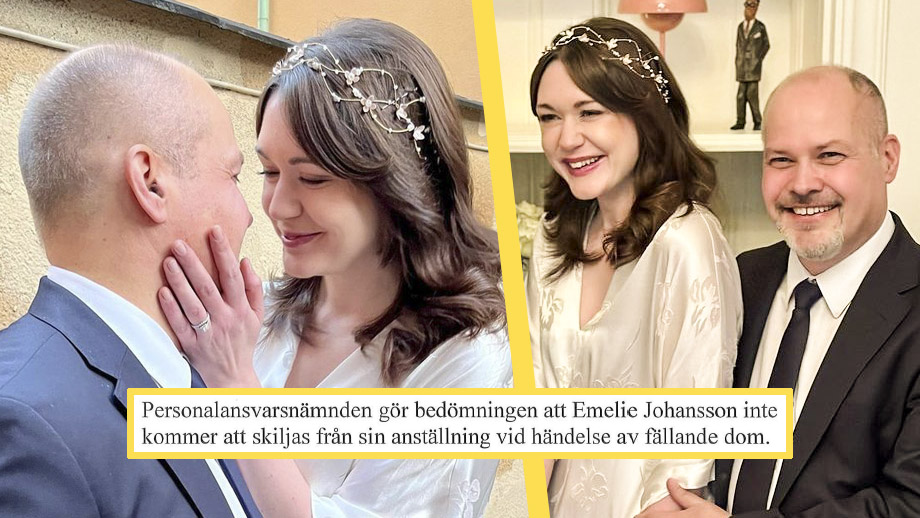 Beskedet: Morgan Johanssons fru får behålla Säpo-jobbet – ÄVEN om hon döms för brott