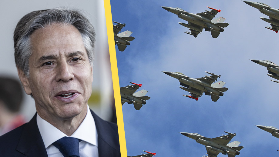 USA ger klartecken för F-16 från Europa till Ukraina