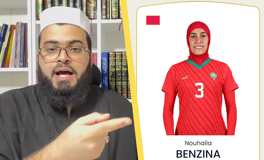 Islamexpert rasar mot hijab-fotbollsspelare: ”Kroppen studsar”