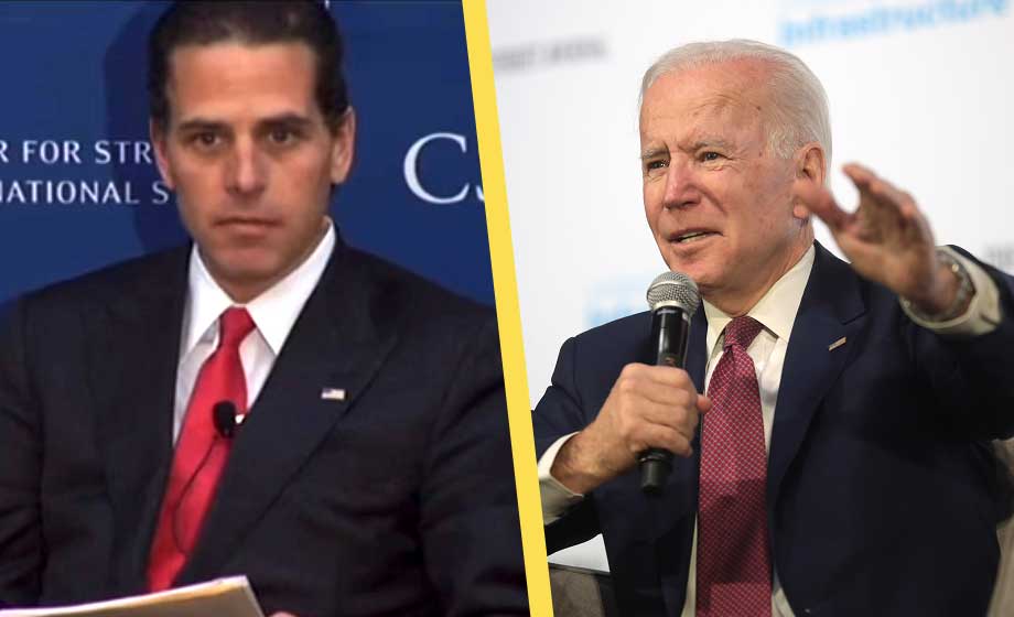 Joe Biden benådar sin egen son