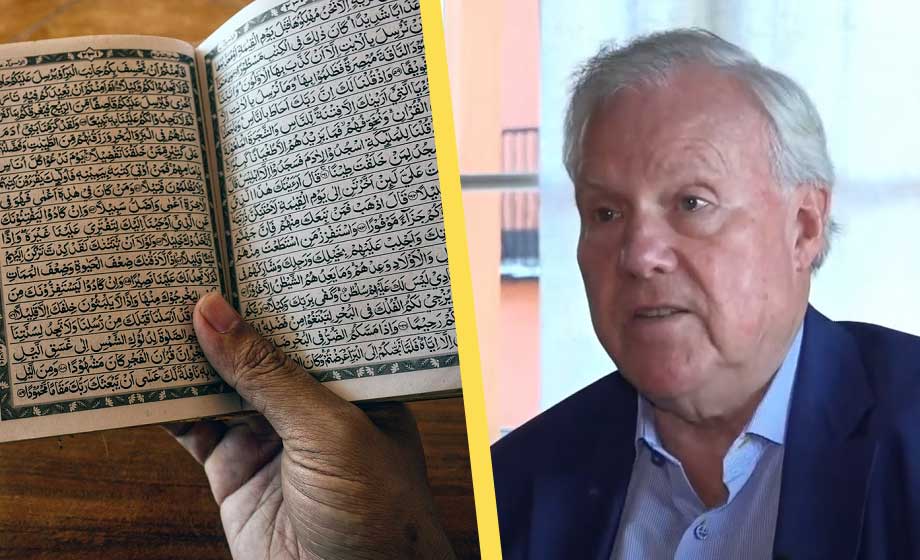 SVT tar in folkrättsexpert för att fördöma koranbränningarna