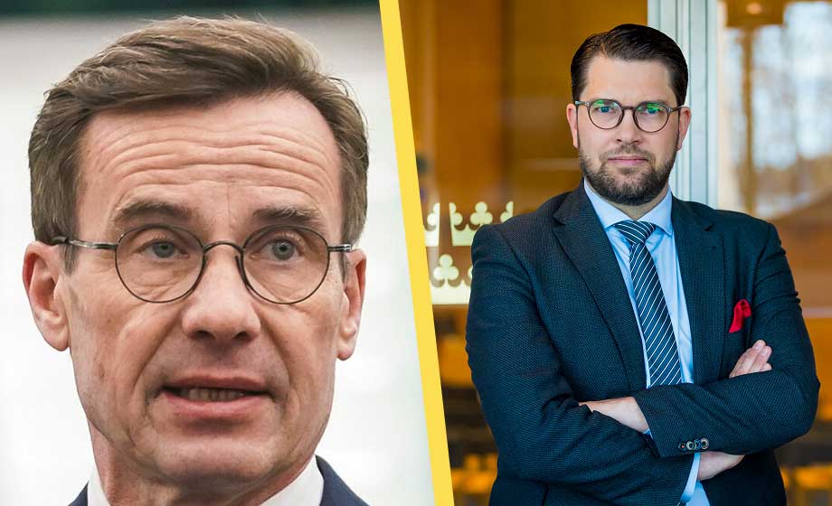 Åkesson och Kristersson jämstora i förtroendeligan