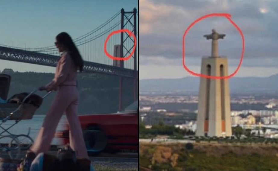 Ilska mot Porsche efter raderad Kristusstaty i reklam