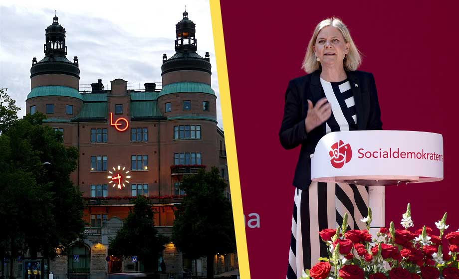 Regeringen kan stoppa LO:s pengaflöde till S