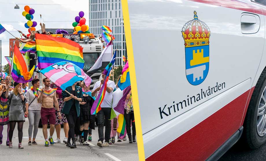Polisen och Kriminalvården portas från Pride: ”Stark ångest”