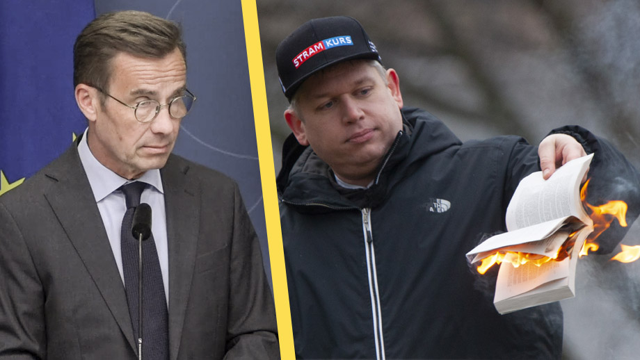 Kristersson om Paludan: ”Ingen allmän rättighet att utnyttja Sverige”