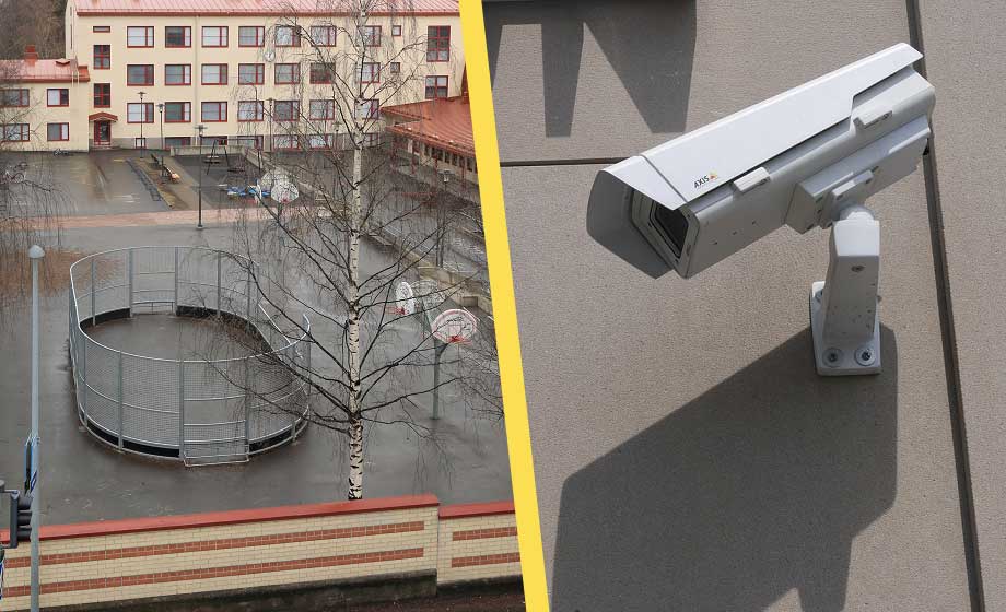 Kraftig ökning av antalet skolor som vill installera kameraövervakning