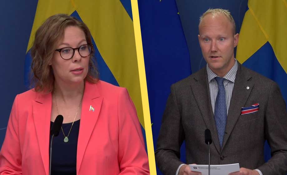 Tidöpartierna presenterar åtgärdspaket för ökat återvändande