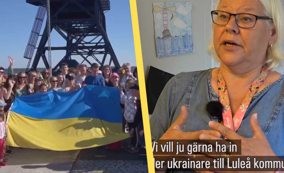 Stor andel ukrainska flyktingar redan i arbete