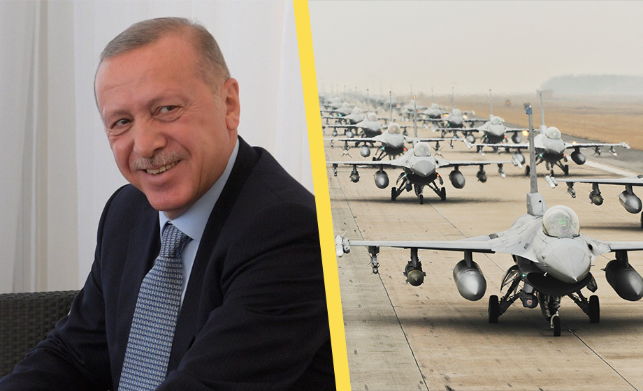 Turkiet släpper in Sverige i Nato – om USA säljer F16