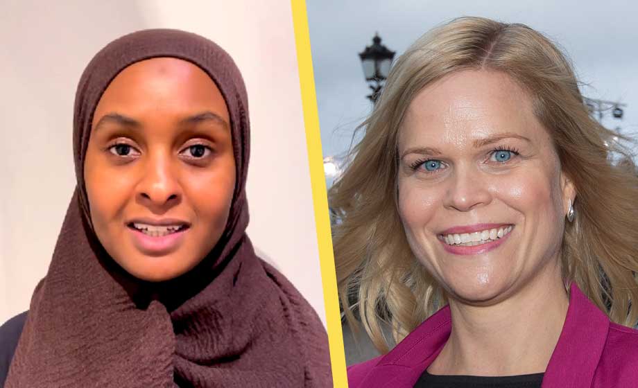 Beslöjad kvinna rekryteras till jämställdhetsmyndighet