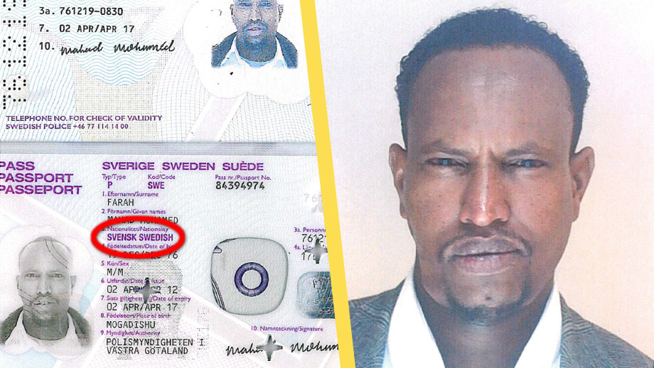 AVSLÖJAR: SÅ snuvades somalisk bedragare på medborgarskap som han bluffat till sig