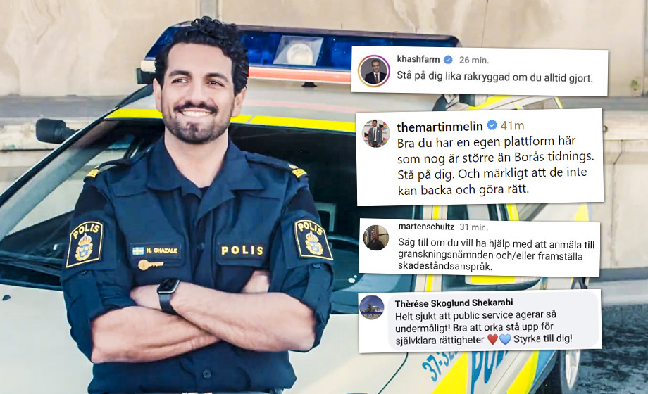 Massivt vänsterstöd för Ghazale efter Samnytt-avslöjandet