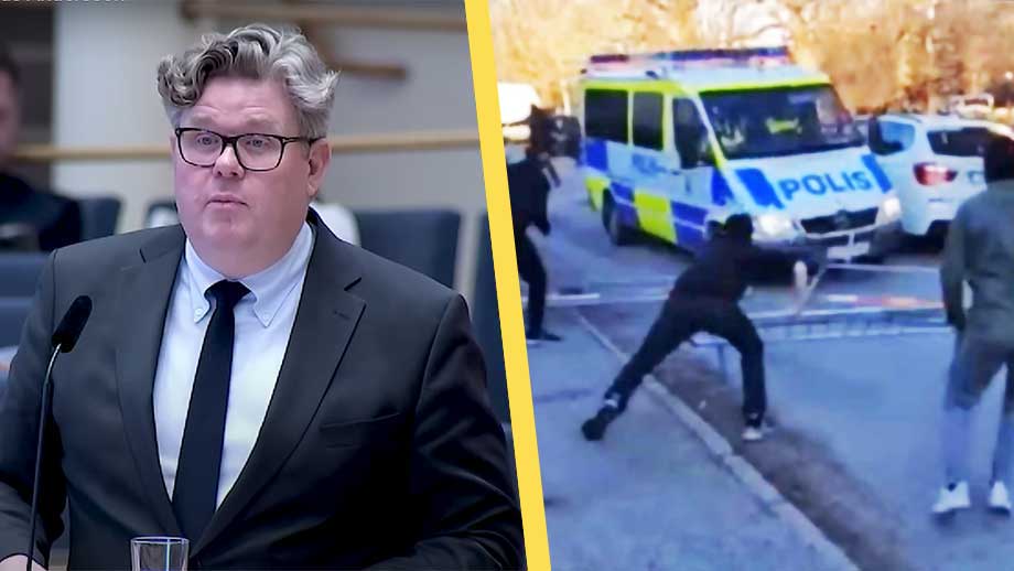 Justitieministern: Inga åtgärder mot passiv polis vid korankravaller