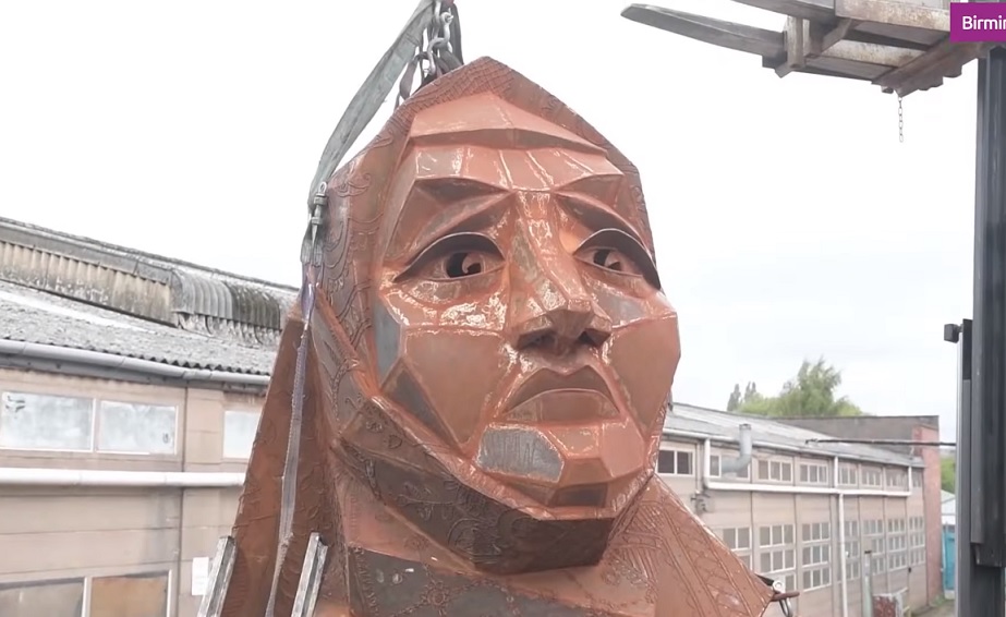 Nytt konstverk hyllar hijab-kvinnor