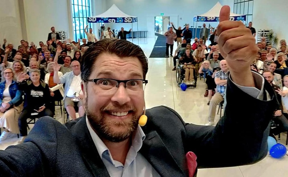 Kraftigt ökat stöd för SD