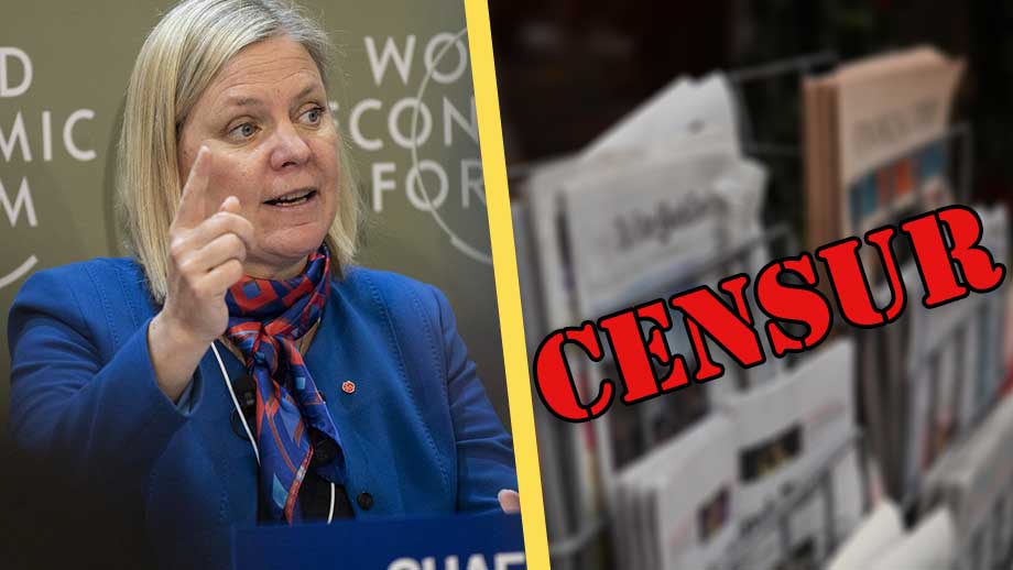 S-krav: Åsiktsreglera mediestödet hårdare