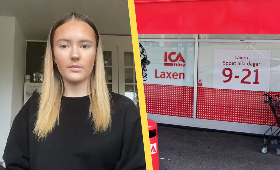 Malva, 12, skulle köpa lördagsgodis – blev slagen medvetslös