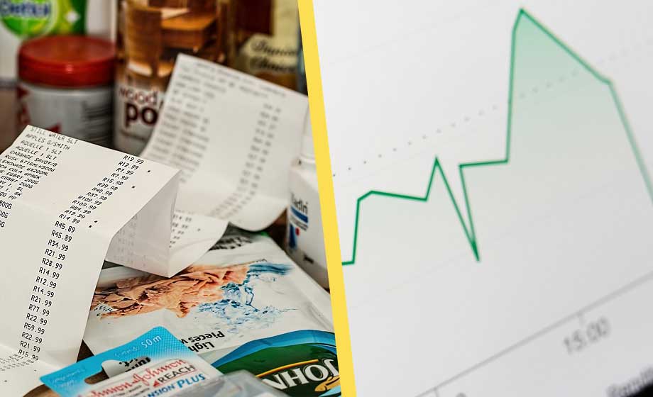 Inflationen i Sverige sjunker