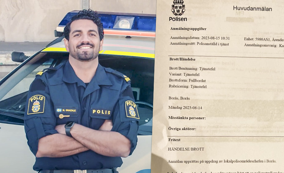 AVSLÖJAR: Nadim Ghazale körde för fort – slapp straff