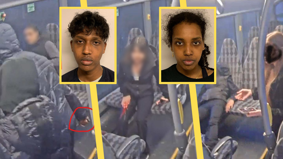 De är syskonparet som knivhögg 12-årig flicka på buss i Malmö