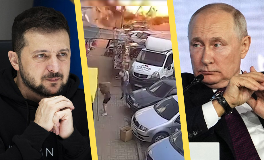 Ryssland fick skulden för möjlig ukrainsk attack på civila