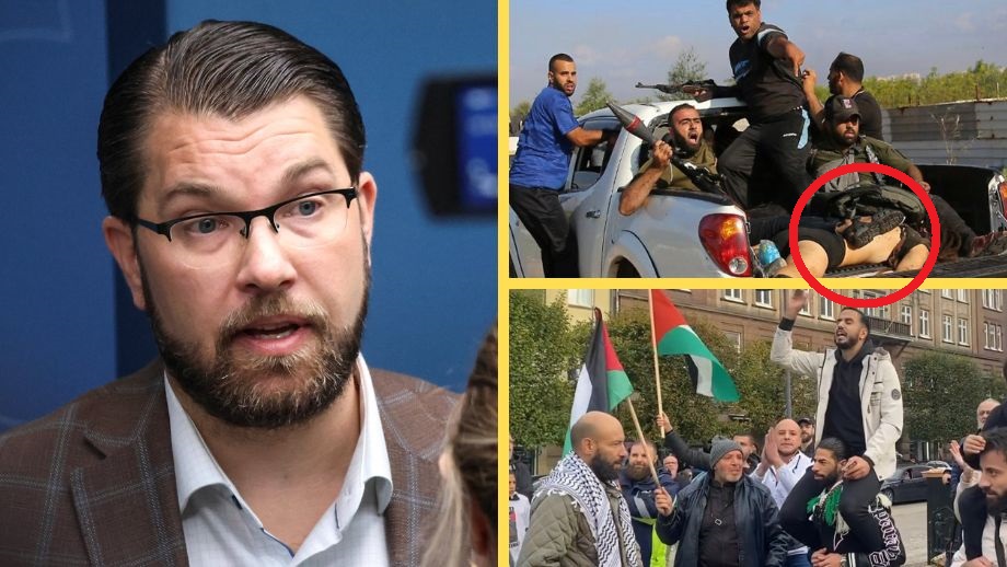 Åkesson: Hamas-anhängare kan åka till Palestina