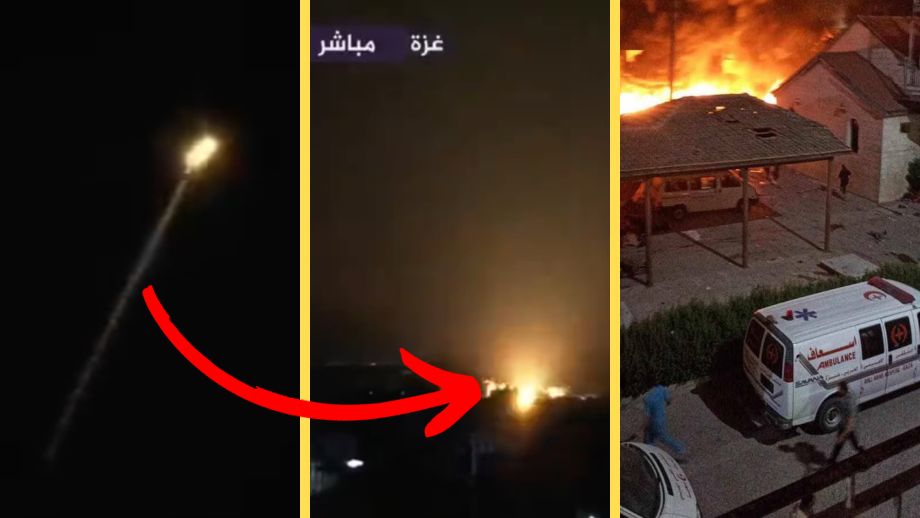 Israel: Terrorgruppen Islamiska jihad avfyrade raket mot sjukhus i Gaza