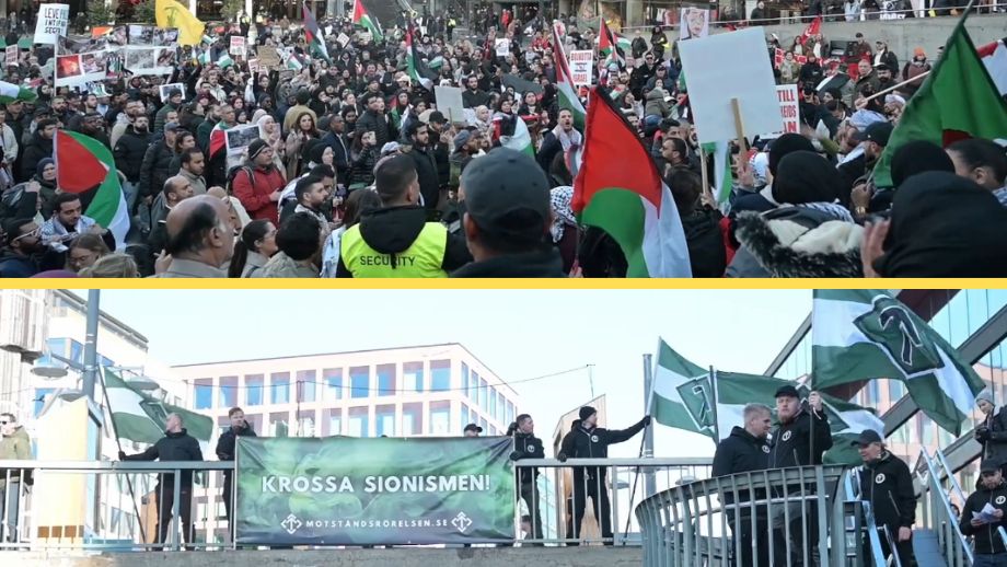 Muslimer och NMR i gemensam demonstration i Stockholm