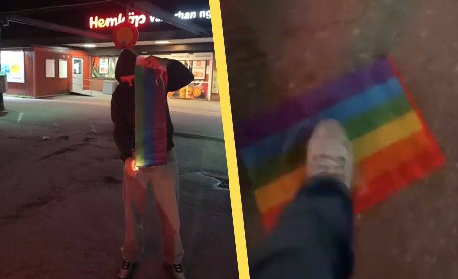 VIDEO: Invandrarnas svar på koranbränningar – ”Vi bränner er fucking flagga”