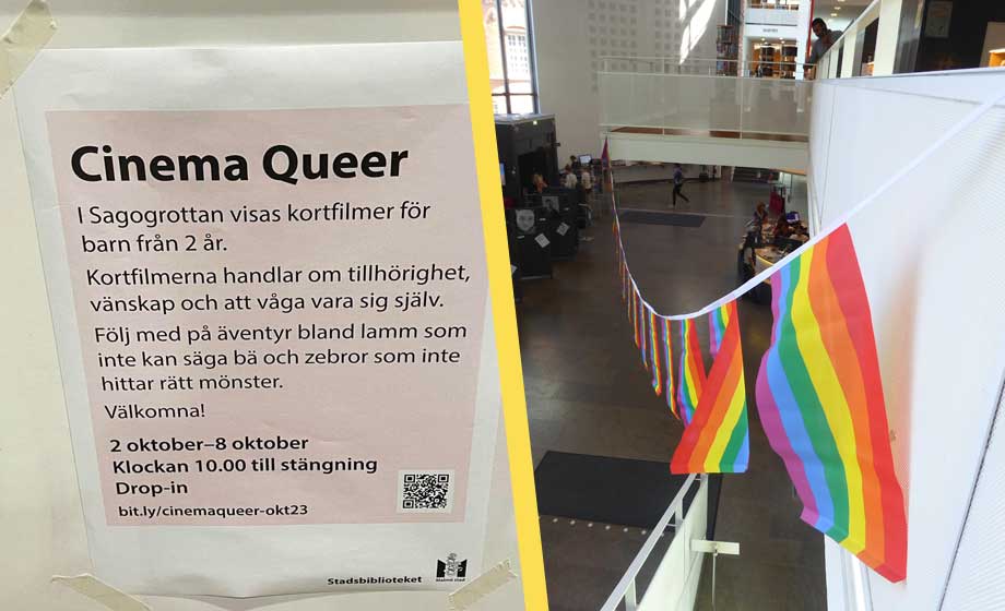 Malmö bjuder tvååringar på ”normkritisk film” i Cinema Queer