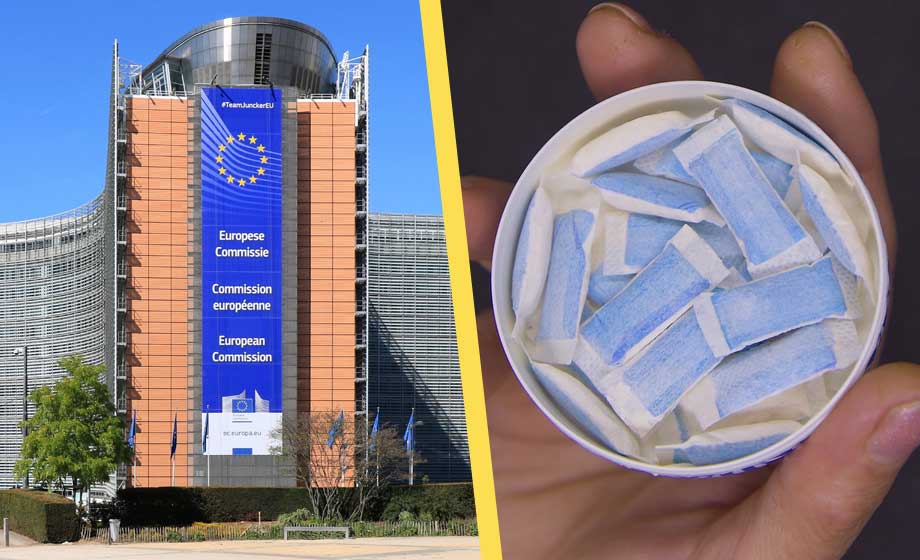 Uppgifter: EU vill förbjuda vitt snus